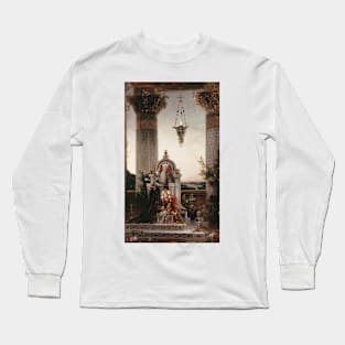 King David by Gustave Moreau Long Sleeve T-Shirt